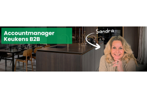 Sandra, onze accountmanager keukens!