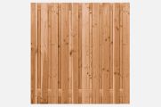 Coloured wood schuttingen