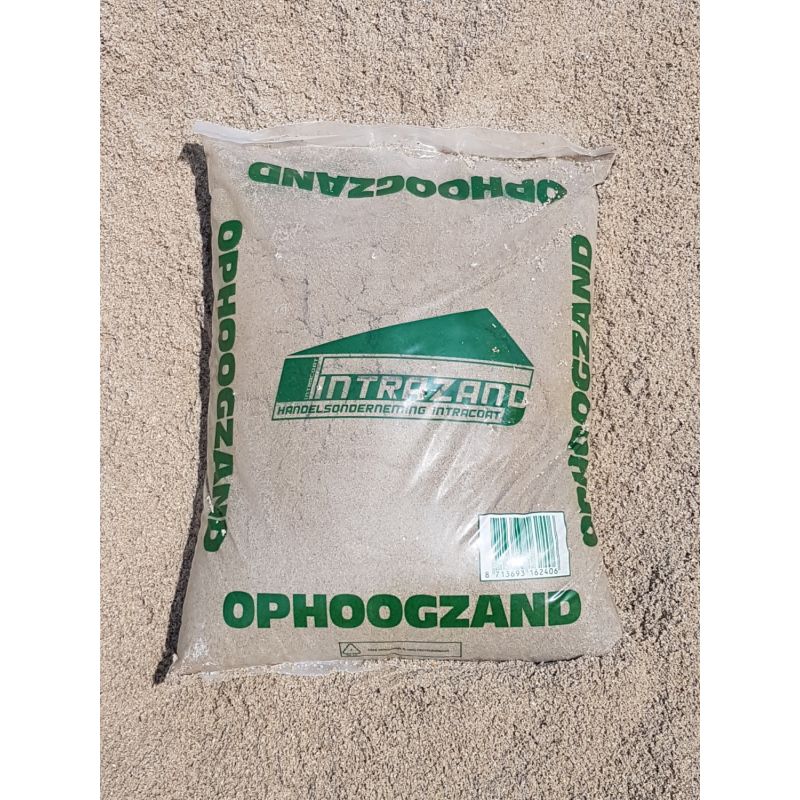 Ophoogzand 25kg ophoogzand-25kg