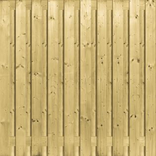 Tuinscherm geïmpregneerd grenen 21 planks 180x180cm
