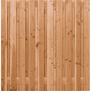 Tuinscherm coloured geschaafd 21planks 180x180cm
