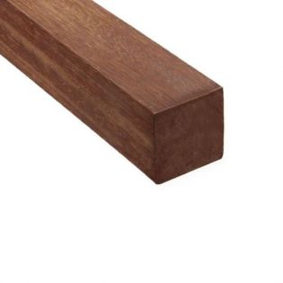 Azobe paal geschaafd 65x65mm