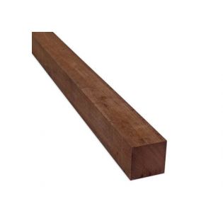 Azobe paal fijnbezaagd premium 120x120mm