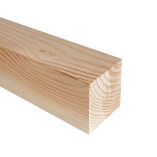 Douglas paal geschaafd 95x95mm