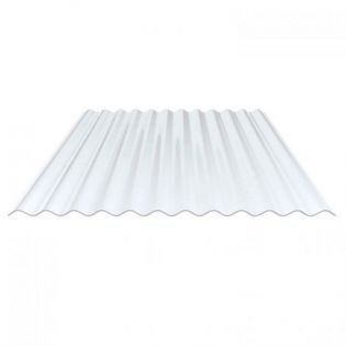 Golfplaat pvc helder 177/51 2440x1100mm