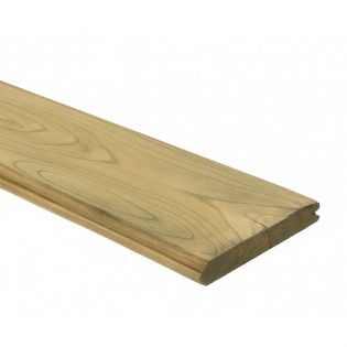 Blokhutprofiel vuren geïmpregneerd 28x135mm