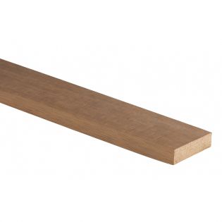 Meranti og geschaafd 19x90mm