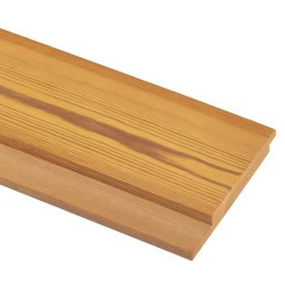 Thermogarant spruce chanelsiding 18x142mm Geborsteld / brushed top