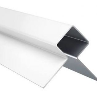 Eternit cedral buitenhoek asymmetrisch alu c01 everest-wit 3000mm