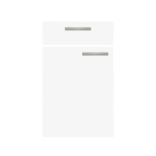 Carp select keuken wit onderkast links 1 lade 1 deur 1 verstelbare plank 750x600mm