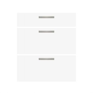 Carp select keuken wit onderkast 1 lade 2 uittrekelementen 750x900mm