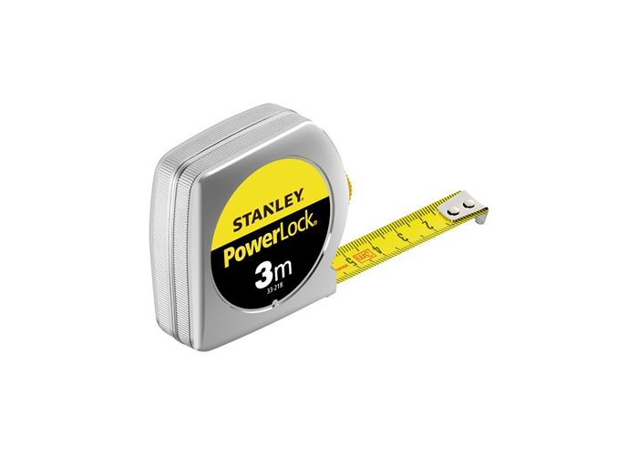 Stanley rolbandmaat powerlock 3 meter 033218