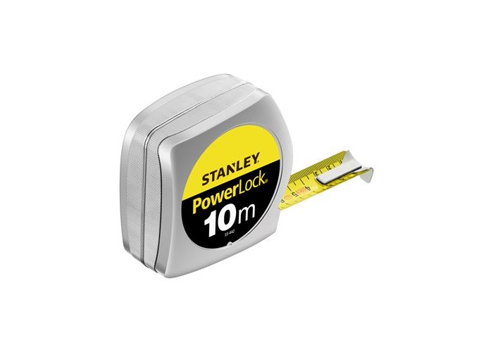 Stanley rolbandmaat powerlock 10 meter 033442