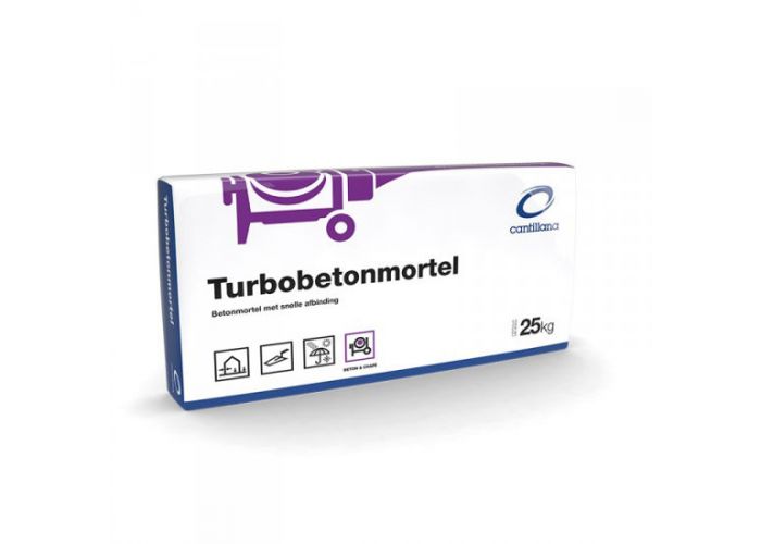 Cantillana turbo betonmortel 25kg
