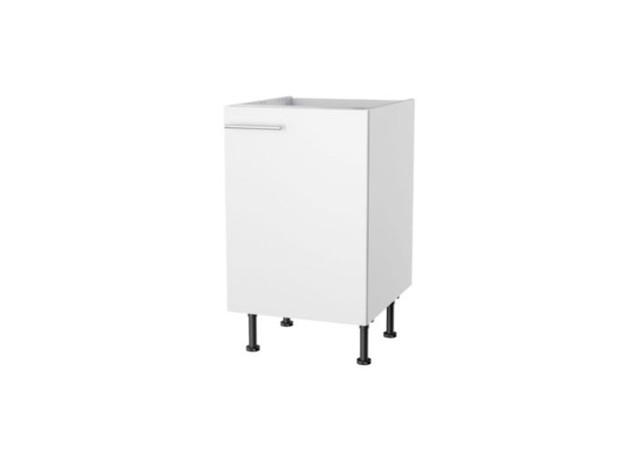 Gootsteenkast rechts op plintpoten 500mm