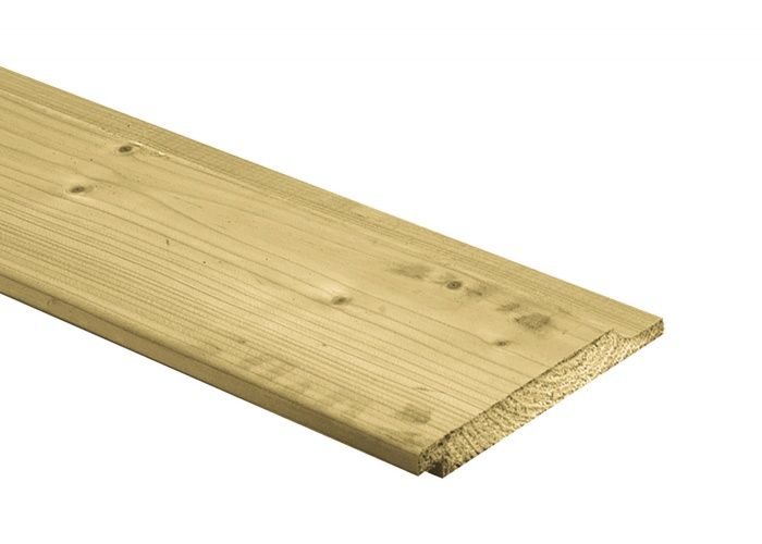 Rabat vuren enkel geïmpregneerd 19x135mm
