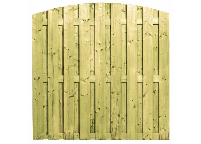 Tuinscherm geïmpregneerd vuren toog vc 17 planks 180x180cm