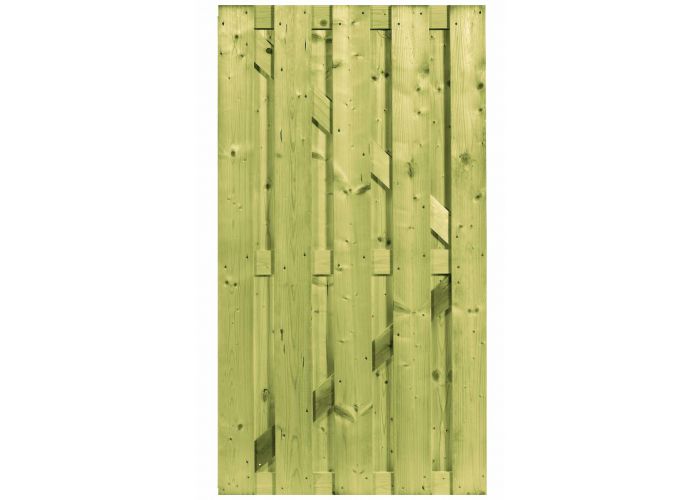 CarpGarant tuindeur vuren geïmpregneerd recht vc 200x100cm