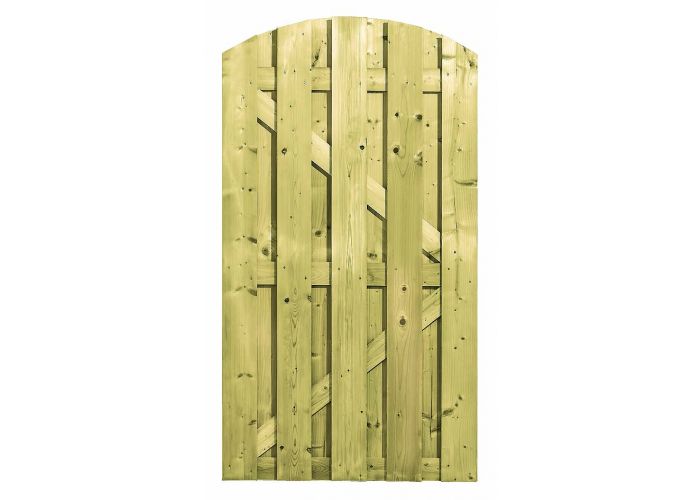 CarpGarant tuindeur vuren toog verticaal 180x100cm