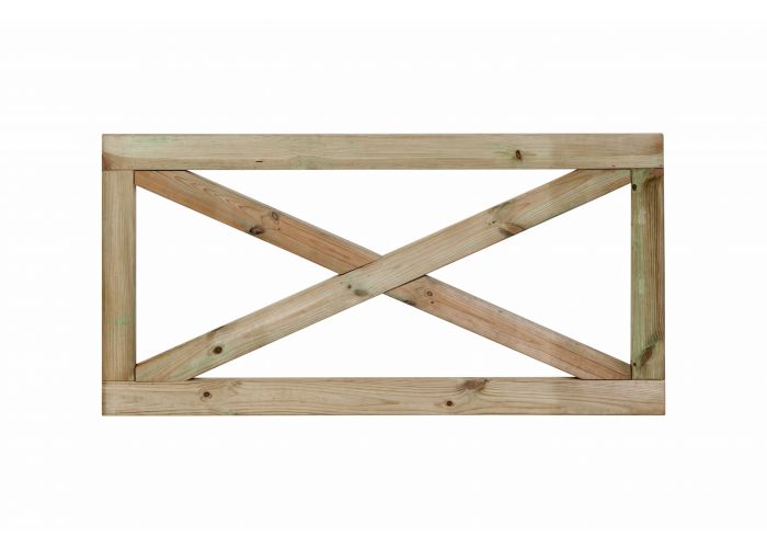 Tuinhek grenen geïmpregneerd boerenland 75x150cm