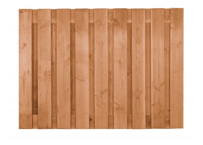 Tuinscherm douglas fijnbezaagd 19 planks 130x180cm