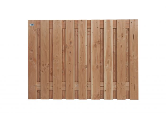 Tuinscherm douglas geschaafd 19 planks 130x180cm