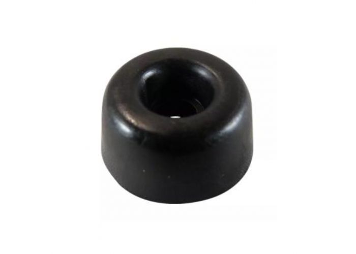 Closetbuffer rubber zwart 20x10mm