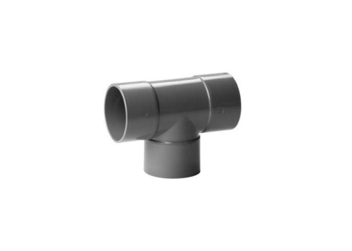 T-stuk 90 graden dw komo mof/mof/spie 40mm