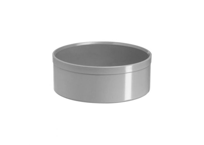 Eindkap mof om de buis 125mm