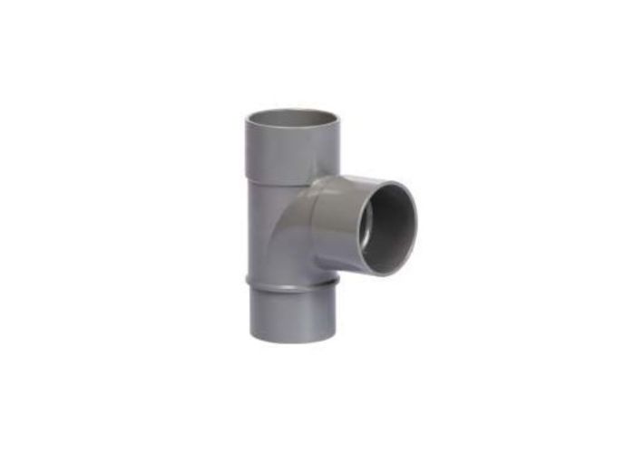 T-stuk 90 graden dw 2x manchet/mof 125x125x75mm