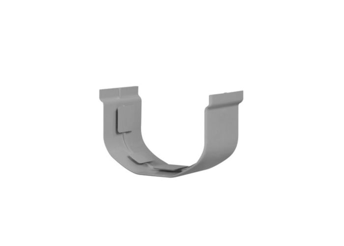 Mini mastgoot grijs verbindingstuk 65mm