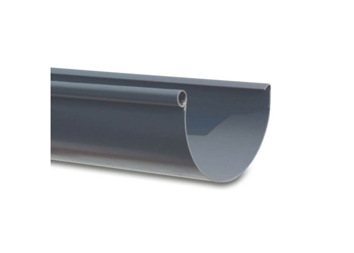 Mastgoot grijs 150mm