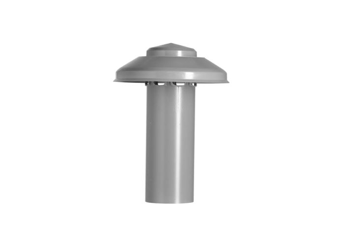 Ontluchtingskap grijs 80mm