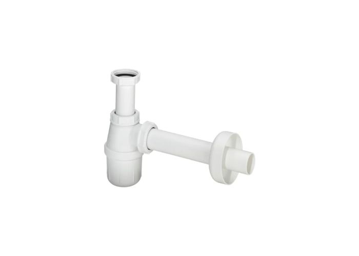 Bekersifon wit knelkoppeling 1.1/4x32mm
