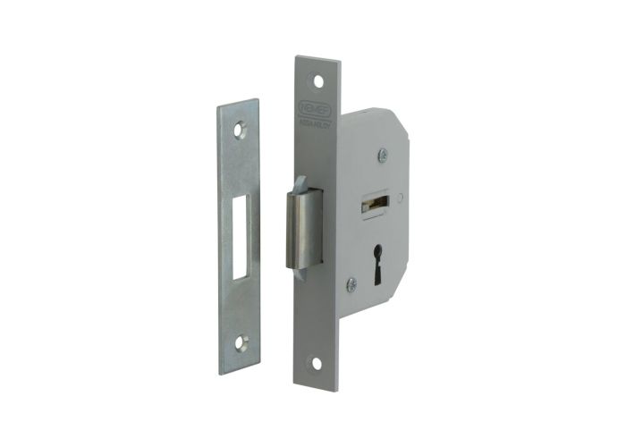 Nemef schuifdeurslot klavier sleutel 605/2t gelakt 50mm