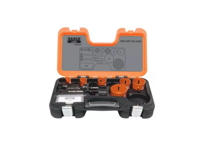 Bahco gatzagenset bimetaal 9 delig 3834-set-65