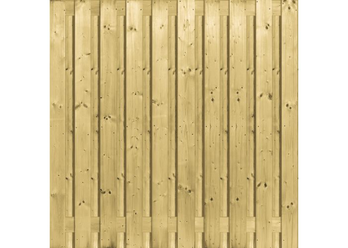 Tuinscherm geïmpregneerd grenen 21 planks 180x180cm