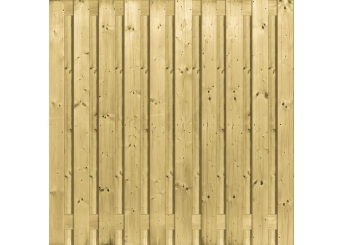 Tuinscherm geïmpregneerd grenen 23 planks 180x180cm