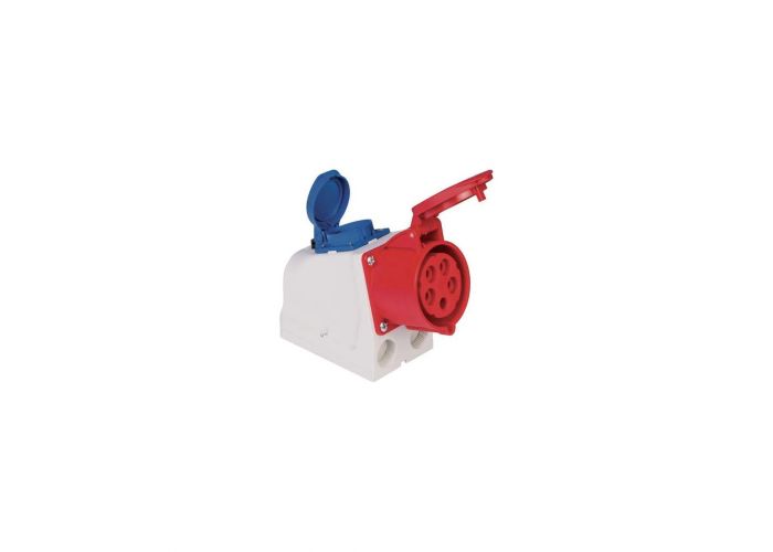 Cee wanddoos 16a 5p 380 volt 115-6v