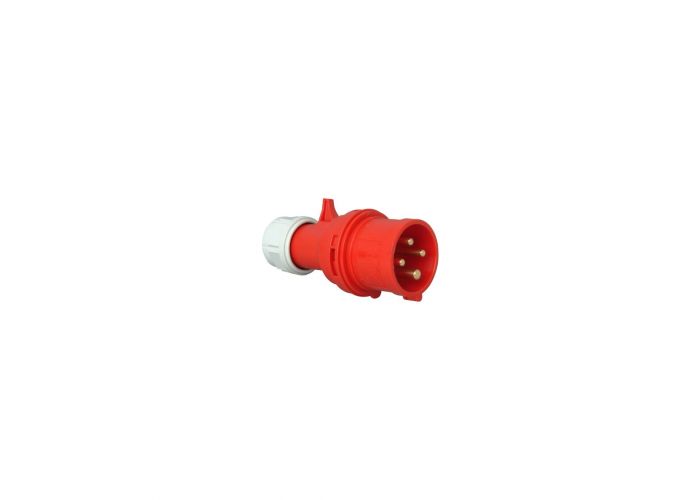 Cee stekker 16a 4p 380 volt 014-6v