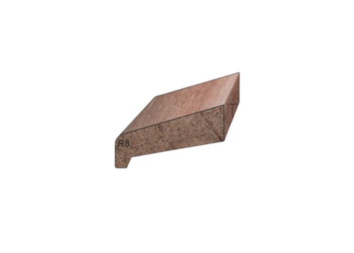 Hardhout neuslat k20 wit gegrond 18x34mm
