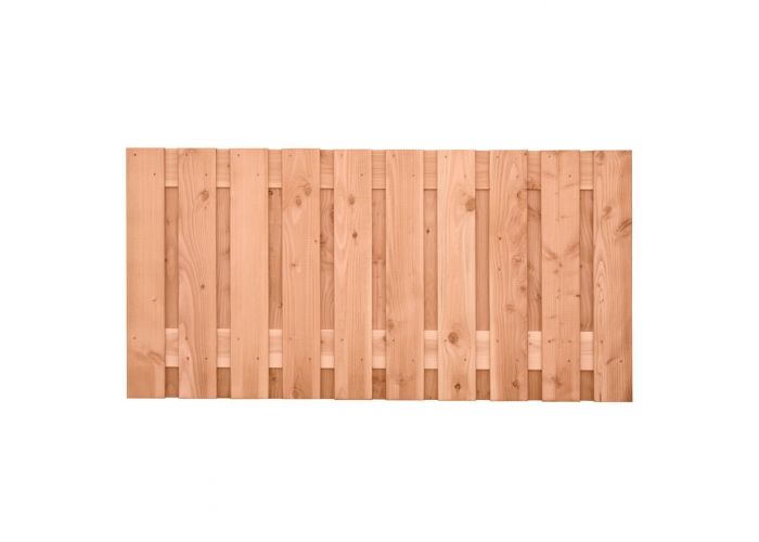 Tuinscherm douglas fijnbezaagd 21 planks 90x180cm