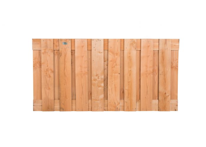 Tuinscherm douglas geschaafd 19 planks 90x180cm