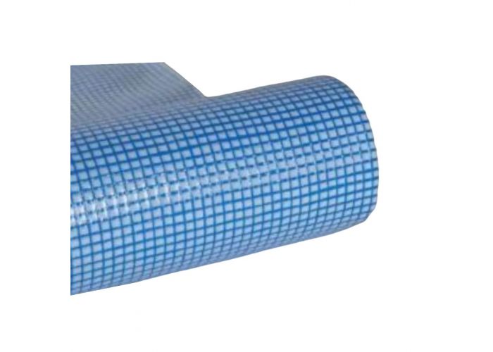 Morgofol 125 wg geperforeerd blauwe draad 50x2.6m
