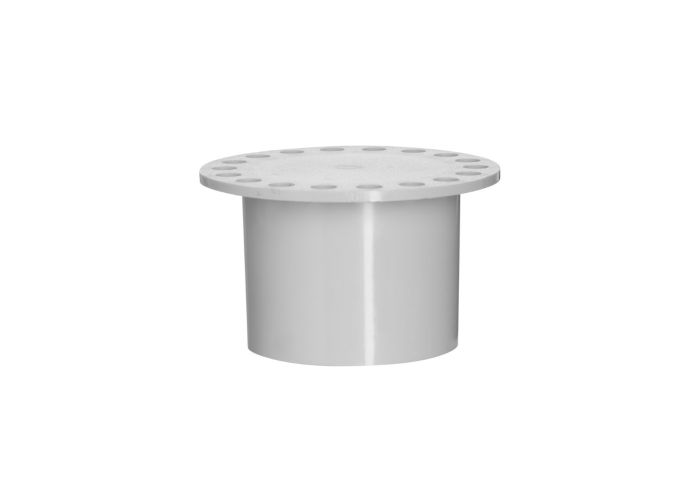 Doucheplug deksel rond grijs abs tbv 10x10cm