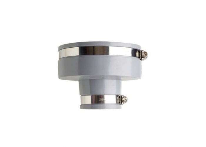 Buiskoppeling flexibel verloop rubber 30-42/40-50