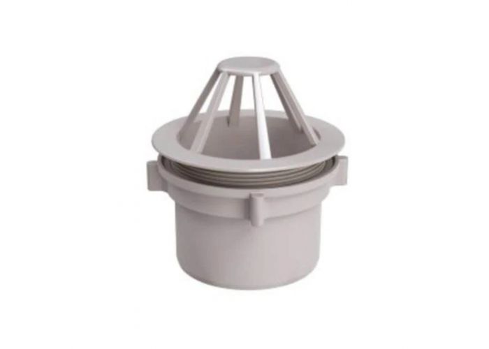 Bakgoot grijs uitloop met wartel 70/80/100mm