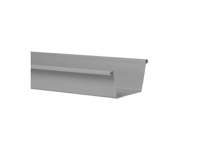 Bakgoot grijs lijmuitloop 180mm