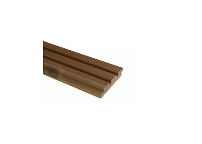 ThermoGarant pine rhombus triple profiel 26x133mm geschaafd