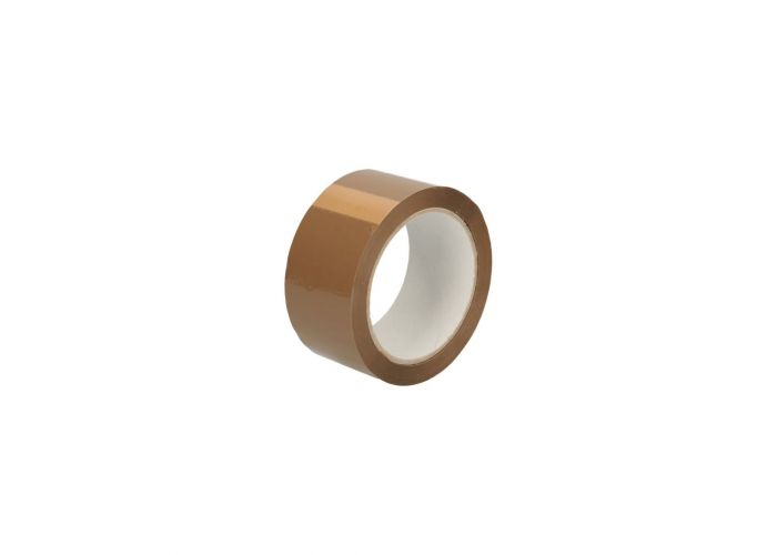 Technotape verpakkingstape pvc bruin 48mm x 66meter